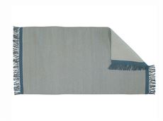 Gulvtæppe 70x130 cm. solid - Blue