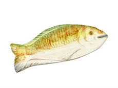 Skeholder - fisk - gul/grøn