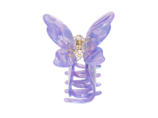 Hårklemme - sommerfugl - lilla