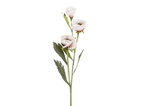 Kunstig Valmue - light rose