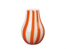 Vase "Ada" stripe - orange