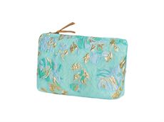 Mini pouch "Floral" - Azur