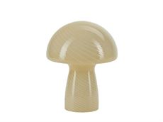 Bordlampe "Mushroom" gul- lille