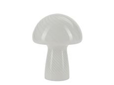Bordlampe "Mushroom" Hvid - lille