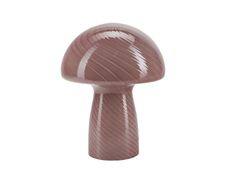 Bordlampe "Mushroom" mørk rosa - lille