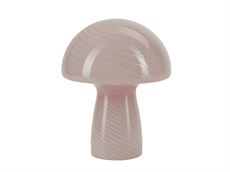 Bordlampe "Mushroom" rosa - stor