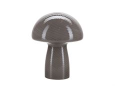 Bordlampe "Mushroom" grå - stor