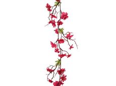 Guirlande Kirsebærblomster - Fuchsia