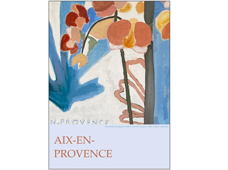 Plakat "Aix en Provence" - A3