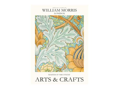 Plakat "Arts & Crafts" - 30x40 cm.