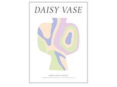 Plakat "Daisy Vase" 30x40 cm.