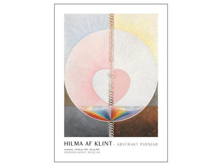 Plakat "Hilma af Klint, Exhibition art"  50x70 cm.