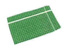 Grønt køkkenhåndklæde i frotté - 100% Bomuld