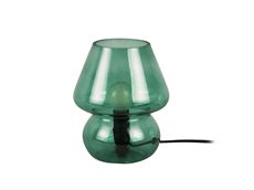 Bordlampe glas "Vintage" - jungle grøn