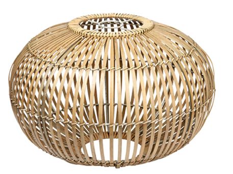 undskyld retning bue Oval Zep pendel i bambus | Belysning og interiør!