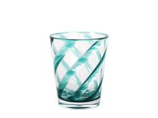 Akrylglas "Twirly" - turquoise
