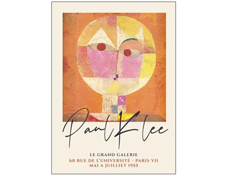 Plakat Paul Klee "Senecio" 70x100 cm.