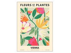 Plakat "Fleur et plantes" 50x70 cm.