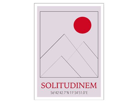 Plakat "Solitudinem"  A3