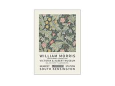 William Morris motiv - A5 kort