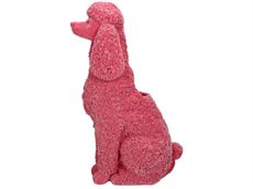 Lysestage - pink puddelhund