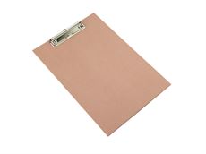 Clip board i kraftig papkvalitet i en flot rosa nuance