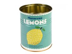 Dåse m. motiv - ''Lemons''