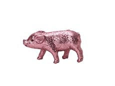 Glitter gris - pink - lille