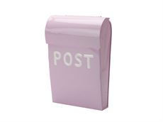 Postkasse - lille - rosa