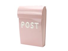 Rosa mini i flot design. Find farverige postkasser hos Notre Dame.